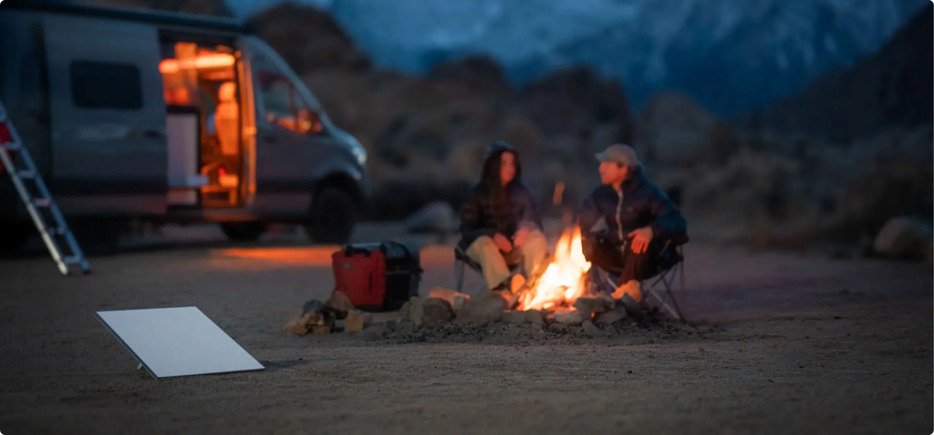Camping in a remote area, stay connected with Starlink’s high-speed internet.